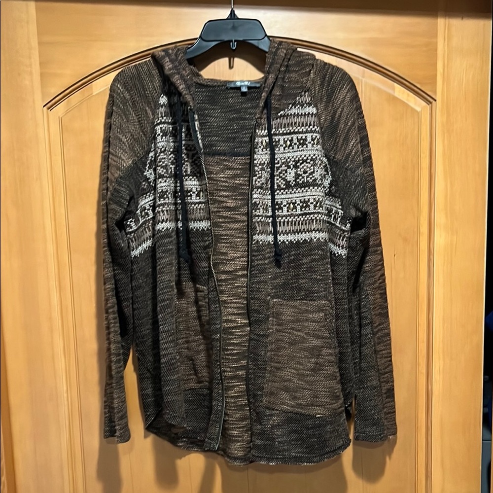 Women’s Brown Patterned Jacket